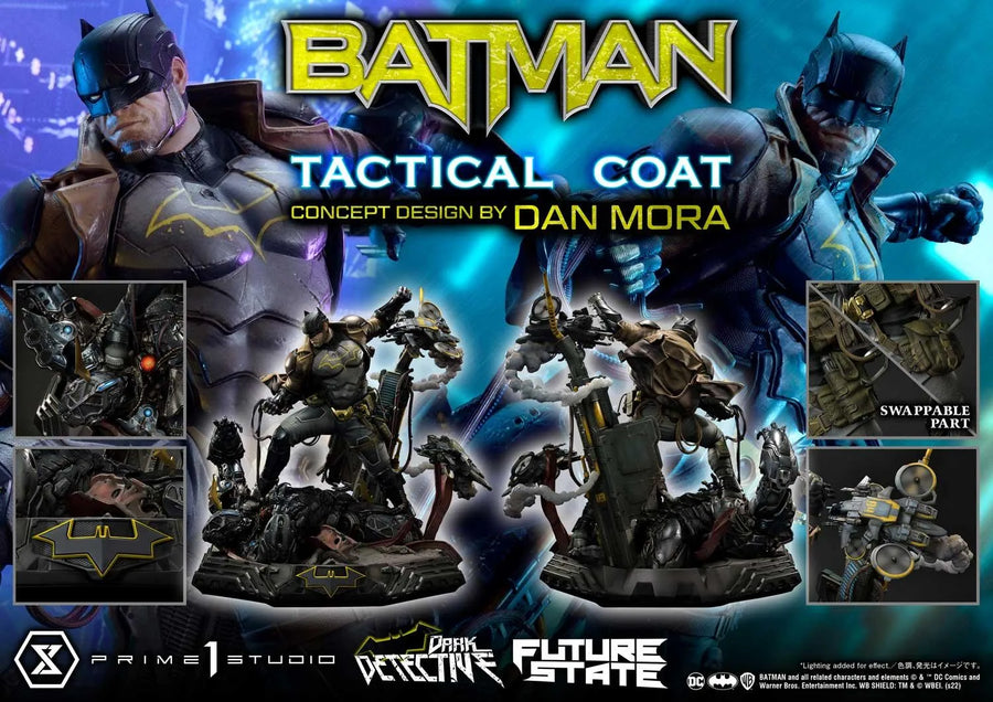 Batman Dark Detective (Tactical Coat Edition) DC Future State – Prime1Studio – ActionFigure Brasil