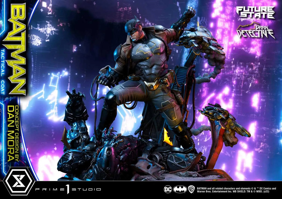 Batman Dark Detective (Tactical Coat Edition) DC Future State – Prime1Studio – ActionFigure Brasil
