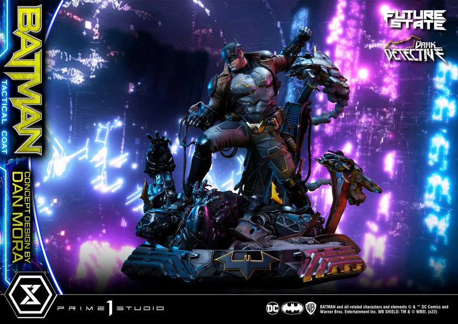 Batman Dark Detective (Tactical Coat Edition) DC Future State – Prime1Studio – ActionFigure Brasil