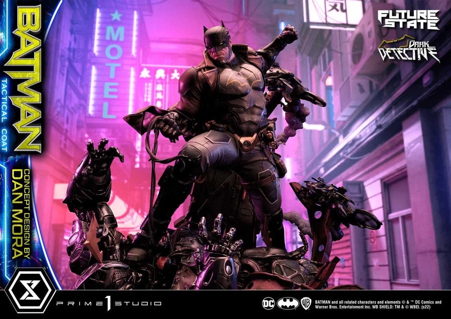 Batman Dark Detective (Tactical Coat Edition) DC Future State – Prime1Studio – ActionFigure Brasil