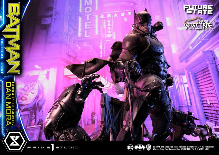 Batman Dark Detective (Tactical Coat Edition) DC Future State – Prime1Studio – ActionFigure Brasil