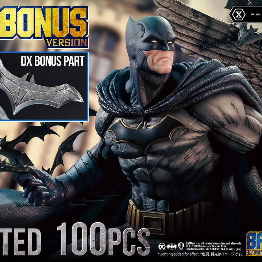 Batman (Deluxe Bonus Version (Blue)) Batman (Comics) – Prime1Studio – ActionFigure Brasil