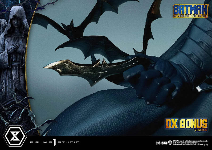 Batman (Deluxe Bonus Version (Blue)) Batman (Comics) – Prime1Studio – ActionFigure Brasil