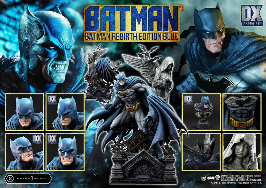 Batman (Deluxe Bonus Version (Blue)) Batman (Comics) – Prime1Studio – ActionFigure Brasil