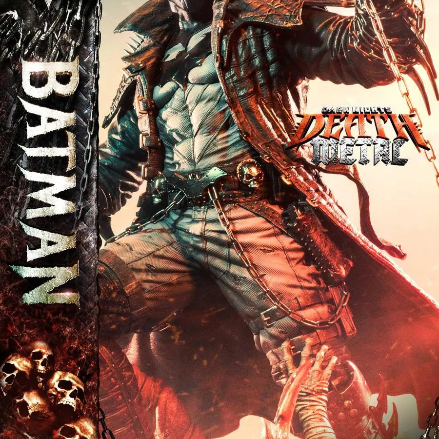 Batman (Deluxe Bonus Version) Dark Nights: Death Metal (Comics) – Prime1Studio – ActionFigure Brasil