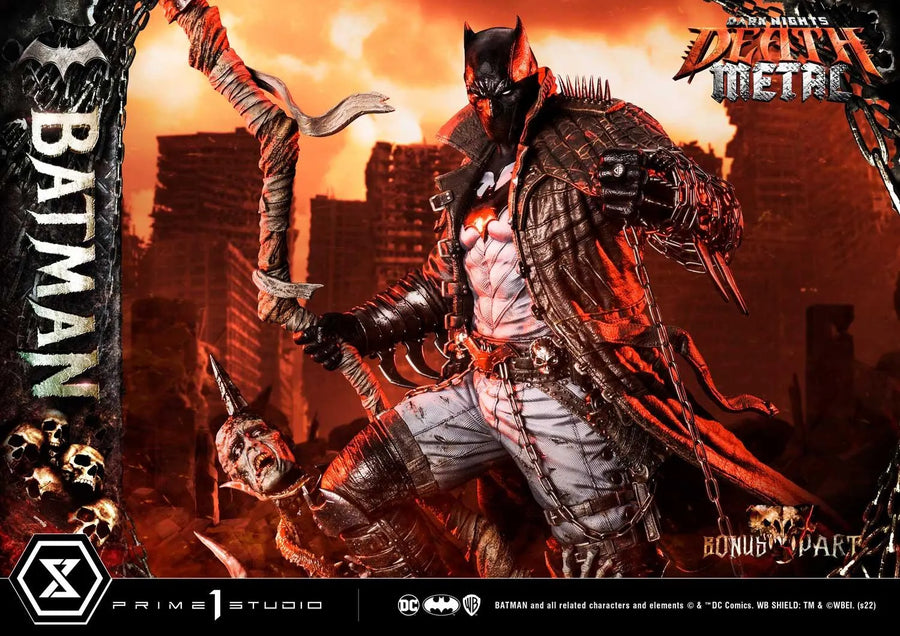 Batman (Deluxe Bonus Version) Dark Nights: Death Metal (Comics) – Prime1Studio – ActionFigure Brasil