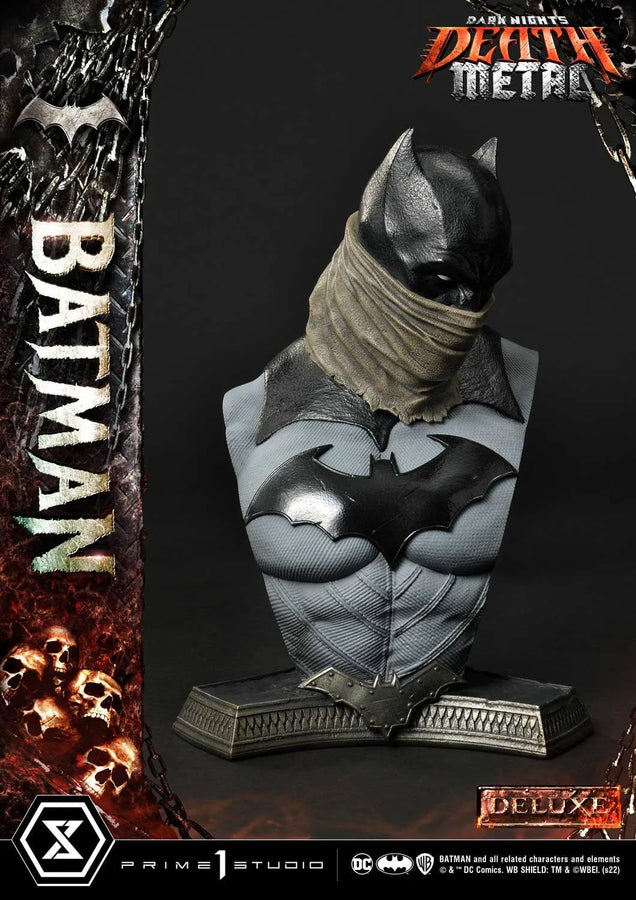 Batman (Deluxe Bonus Version) Dark Nights: Death Metal (Comics) – Prime1Studio – ActionFigure Brasil