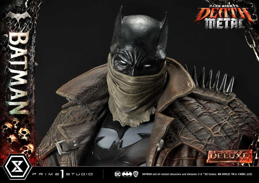 Batman (Deluxe Bonus Version) Dark Nights: Death Metal (Comics) – Prime1Studio – ActionFigure Brasil