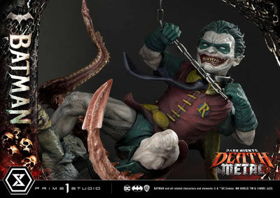 Batman (Deluxe Bonus Version) Dark Nights: Death Metal (Comics) – Prime1Studio – ActionFigure Brasil