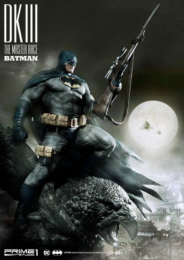 Batman (Deluxe Version) Batman Dark Knight III The Master Race (Comics) – Prime1Studio – ActionFigure Brasil
