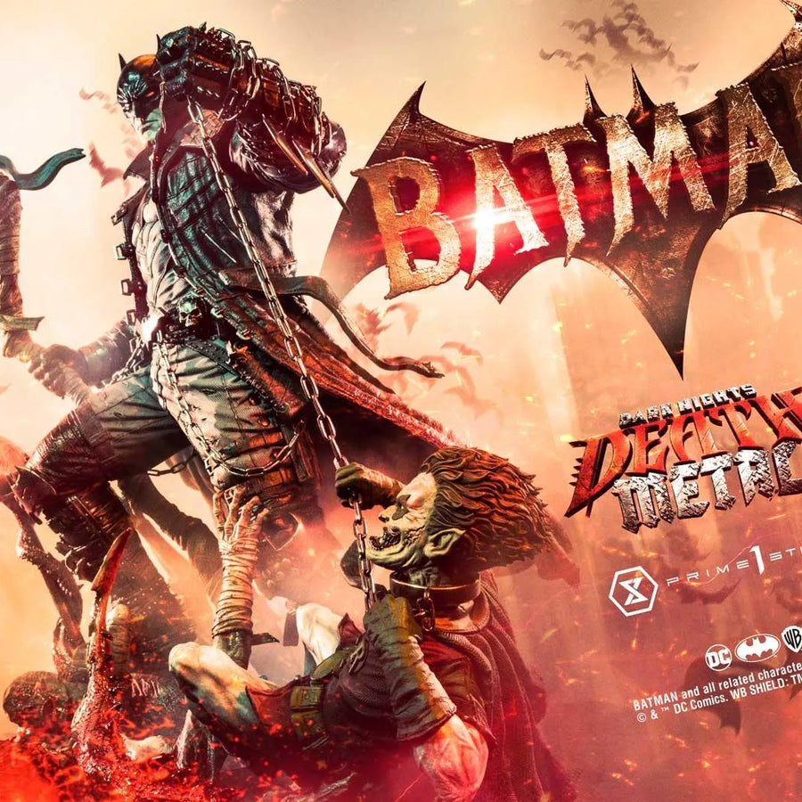 Batman (Deluxe Version) Dark Nights: Death Metal (Comics) – Prime1Studio – ActionFigure Brasil