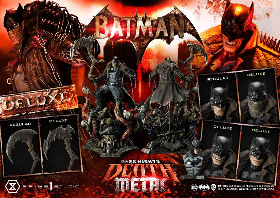 Batman (Deluxe Version) Dark Nights: Death Metal (Comics) – Prime1Studio – ActionFigure Brasil