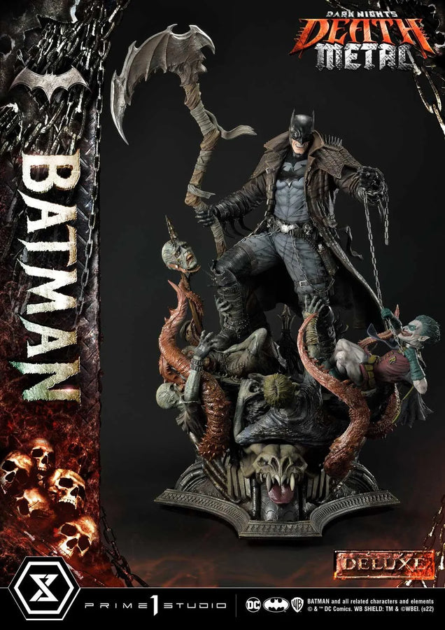 Batman (Deluxe Version) Dark Nights: Death Metal (Comics) – Prime1Studio – ActionFigure Brasil