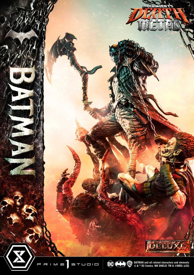 Batman (Deluxe Version) Dark Nights: Death Metal (Comics) – Prime1Studio – ActionFigure Brasil