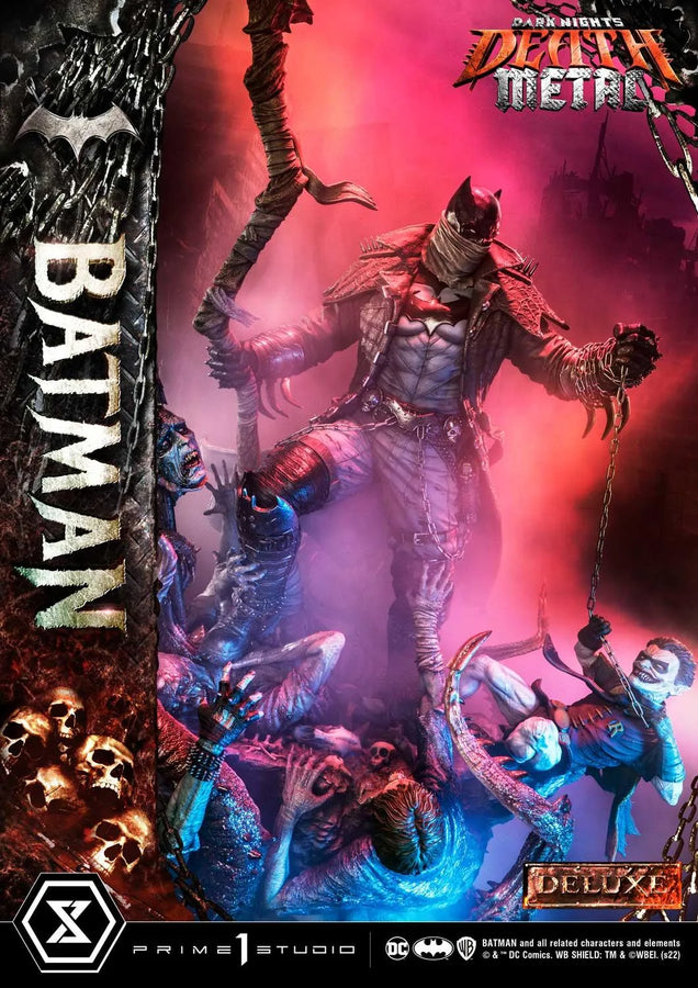 Batman (Deluxe Version) Dark Nights: Death Metal (Comics) – Prime1Studio – ActionFigure Brasil