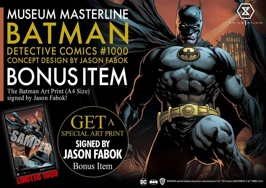Batman Detective Comics #1000 (Deluxe Bonus Version) Batman (Comics) – Prime1Studio – ActionFigure Brasil