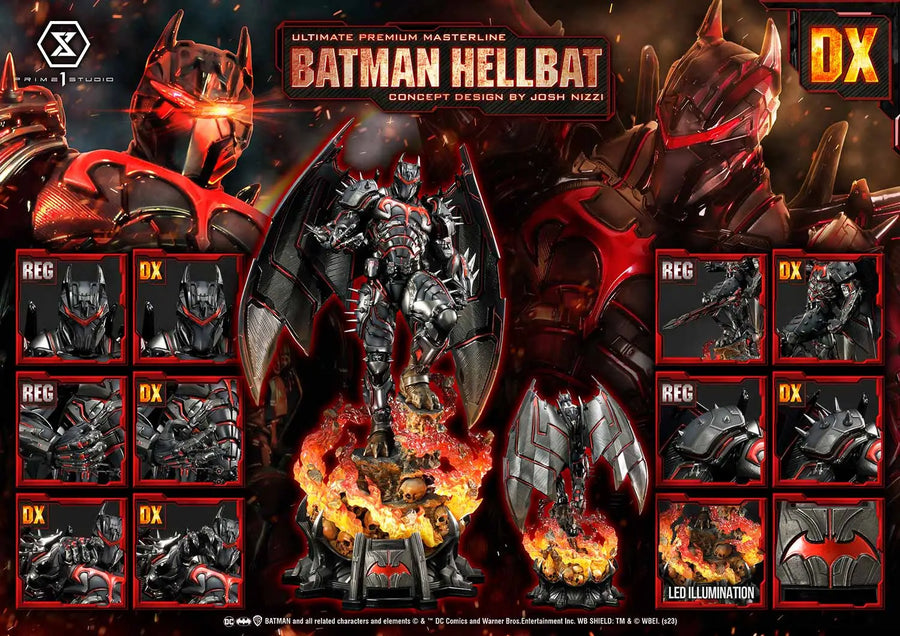 Batman Hellbat (Deluxe Version) Batman (Comics) – Prime1Studio – ActionFigure Brasil