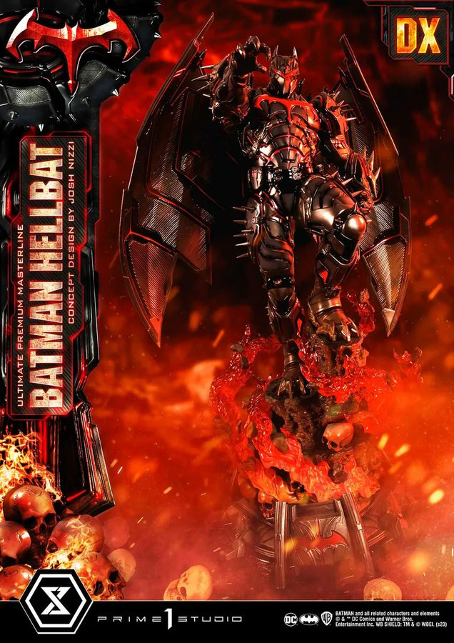 Batman Hellbat (Deluxe Version) - LIMITED EDITION: 25 (Deluxe Version) – Prime 1 Studio – ActionFigure Brasil