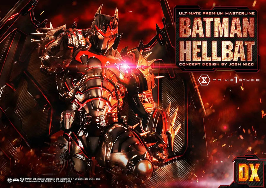 Batman Hellbat (Deluxe Version) - LIMITED EDITION: 25 (Deluxe Version) – Prime 1 Studio – ActionFigure Brasil