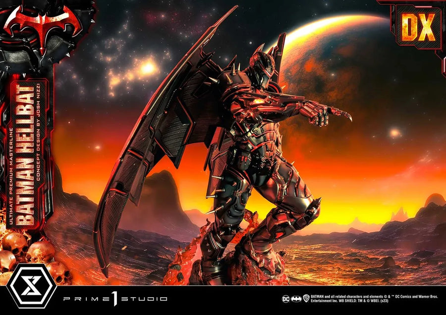 Batman Hellbat (Deluxe Version) - LIMITED EDITION: 25 (Deluxe Version) – Prime 1 Studio – ActionFigure Brasil