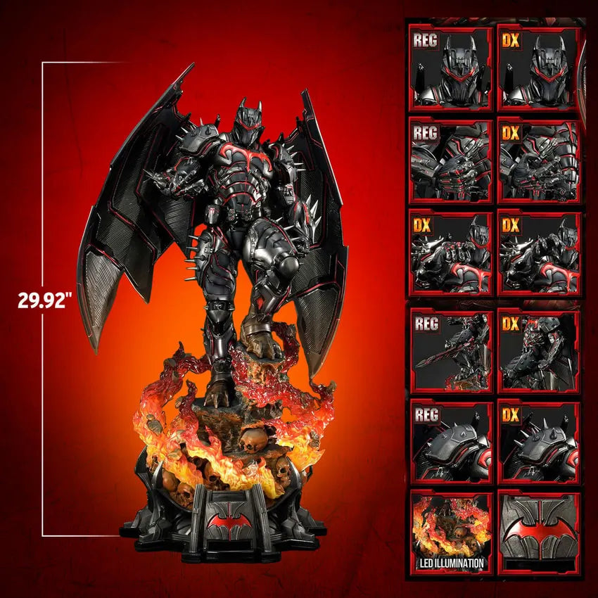 Batman Hellbat (Deluxe Version) - LIMITED EDITION: 25 (Deluxe Version) – Prime 1 Studio – ActionFigure Brasil