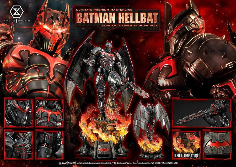 Batman Hellbat (Regular Version) Batman (Comics) – Prime1Studio – ActionFigure Brasil