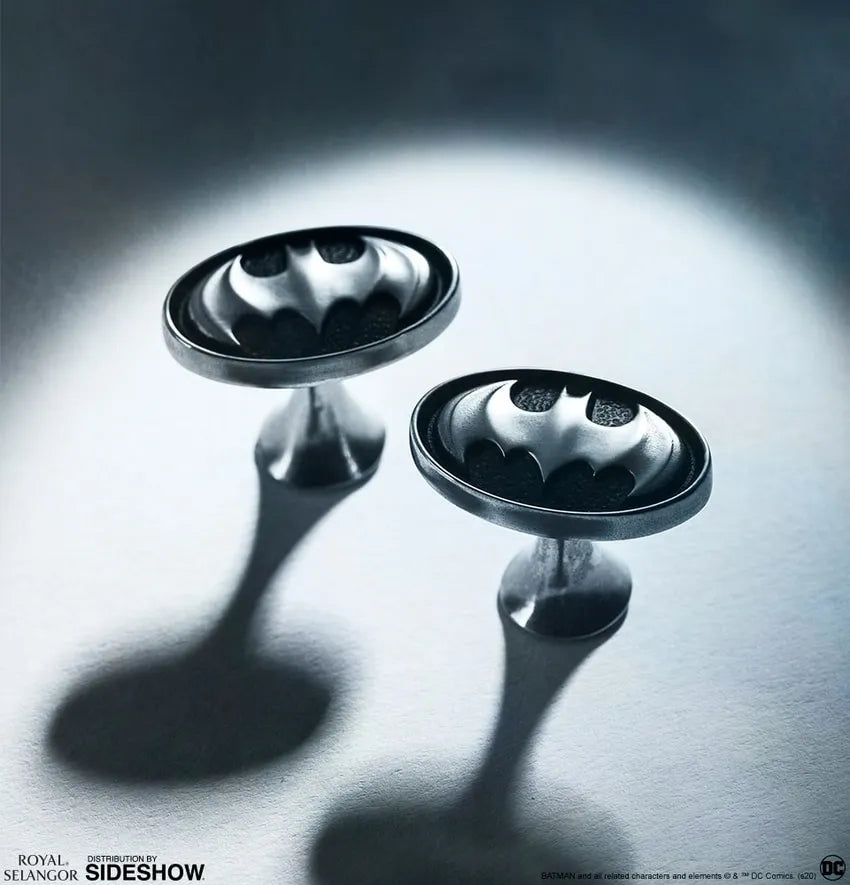 Batman Insignia Cufflinks – Royal Selangor – ActionFigure Brasil