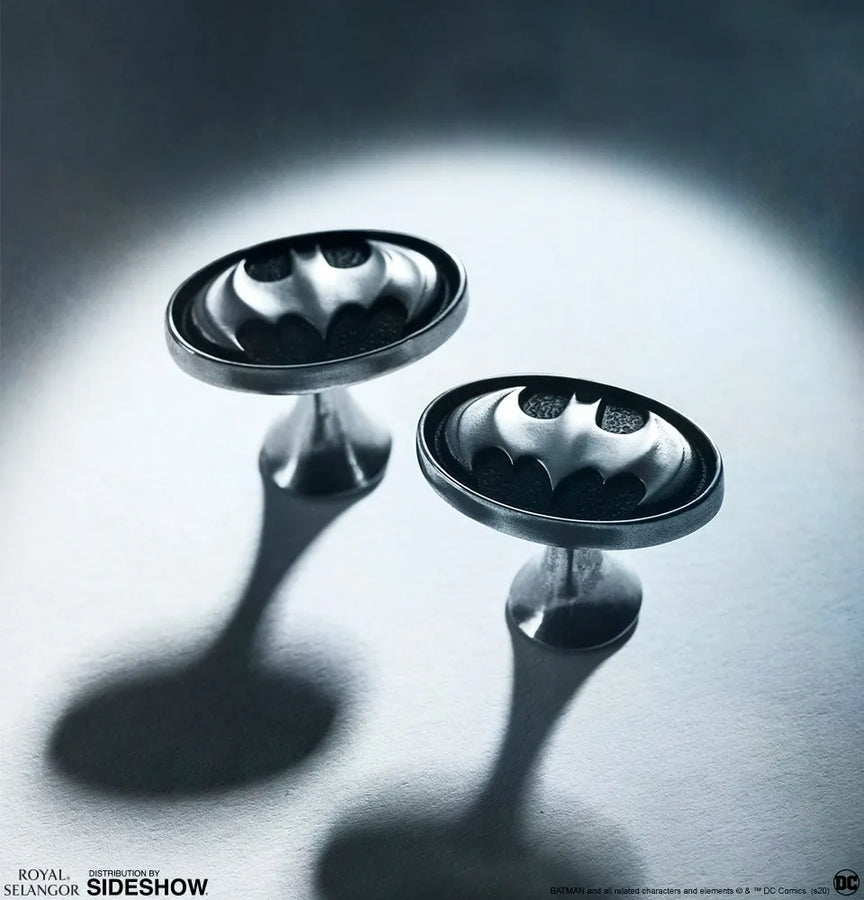 Batman Insignia Cufflinks – Royal Selangor – ActionFigure Brasil