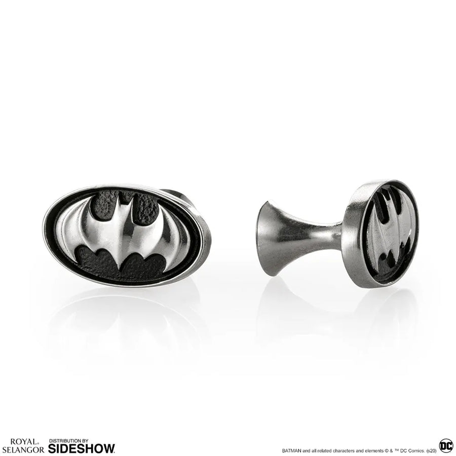 Batman Insignia Cufflinks – Royal Selangor – ActionFigure Brasil