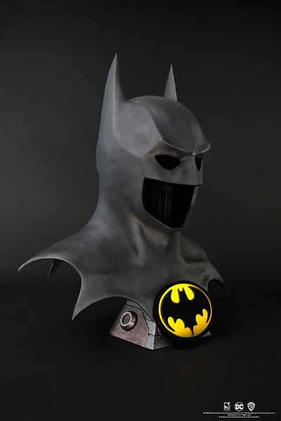 Batman Life Size Cowl - LIMITED EDITION: 1989 – PureArts – ActionFigure Brasil — ângulo diferente