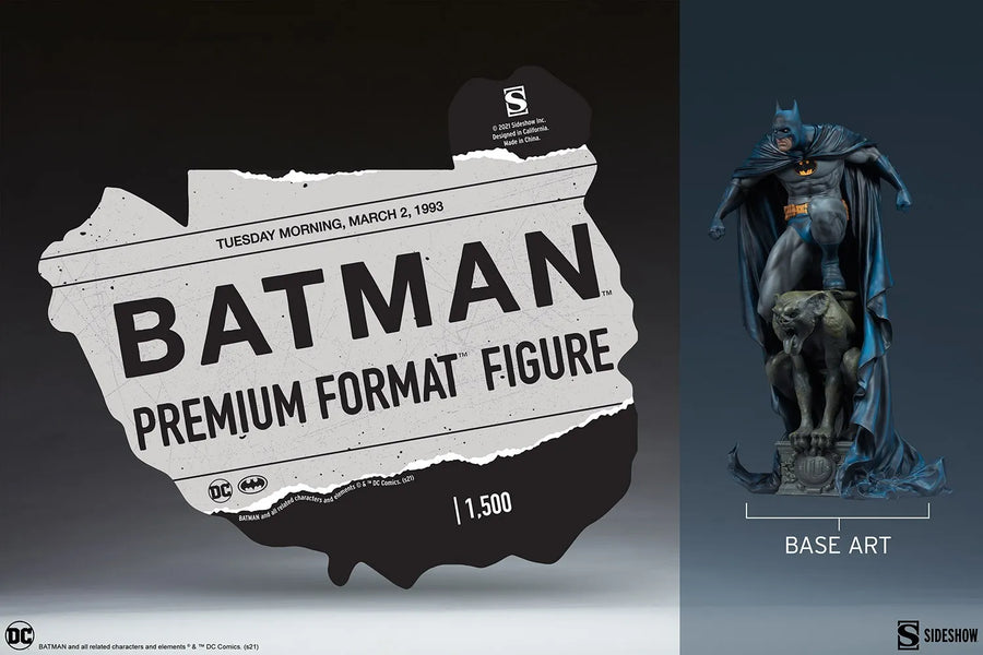 Batman - LIMITED EDITION: 1500 (Exclusive) – Sideshow Collectibles – ActionFigure Brasil