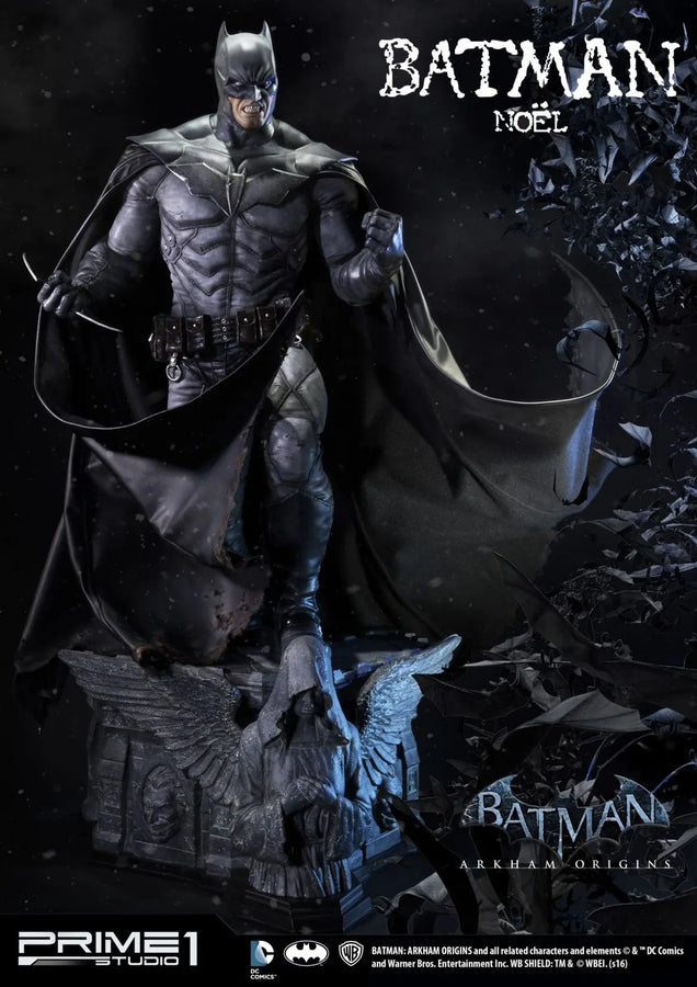 Batman NOEL Version (Exclusive Version) Batman: Arkham Origins – Prime1Studio – ActionFigure Brasil