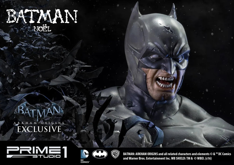 Batman NOEL Version (Exclusive Version) Batman: Arkham Origins – Prime1Studio – ActionFigure Brasil