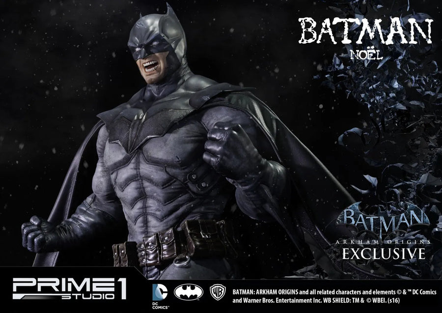 Batman NOEL Version (Exclusive Version) Batman: Arkham Origins – Prime1Studio – ActionFigure Brasil