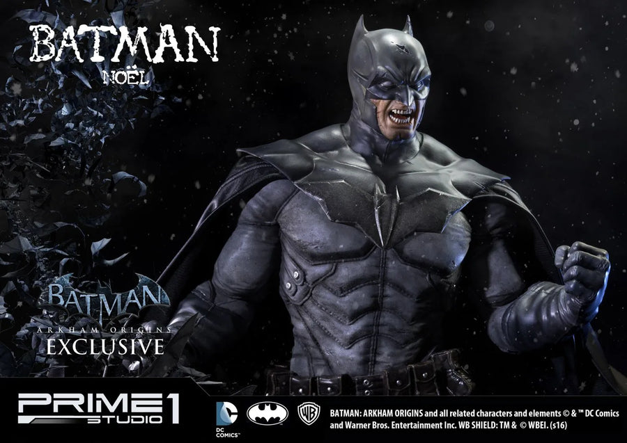 Batman NOEL Version (Exclusive Version) Batman: Arkham Origins – Prime1Studio – ActionFigure Brasil