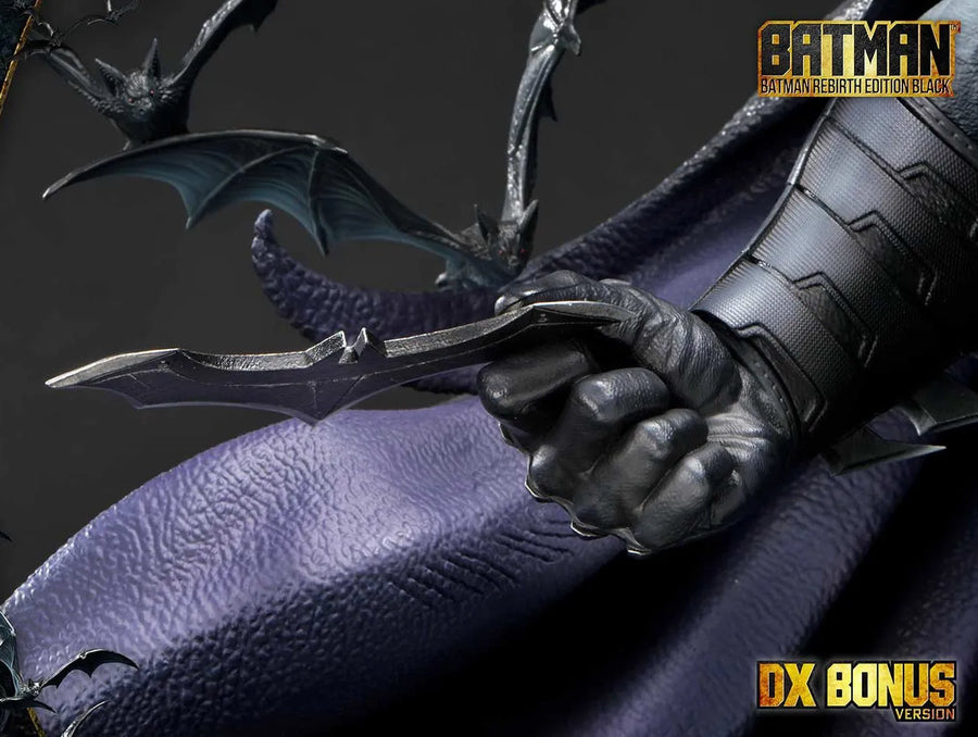Batman Rebirth Edition Black (Deluxe Bonus Version) - LIMITED EDITION: 80 (Black - Deluxe Bonus Version) – Prime 1 Studio – ActionFigure Brasil