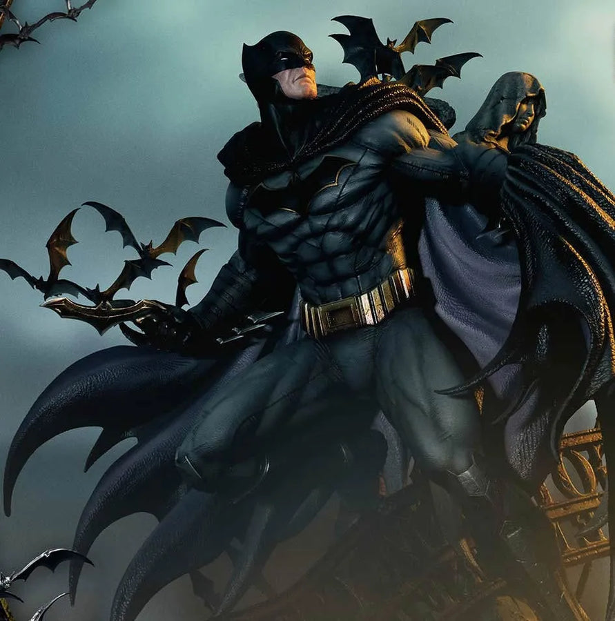 Batman Rebirth Edition Black (Deluxe Bonus Version) - LIMITED EDITION: 80 (Black - Deluxe Bonus Version) – Prime 1 Studio – ActionFigure Brasil