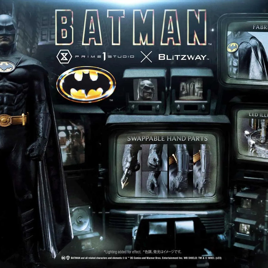 Batman (Regular Version) Batman (1989) – Prime1Studio – ActionFigure Brasil