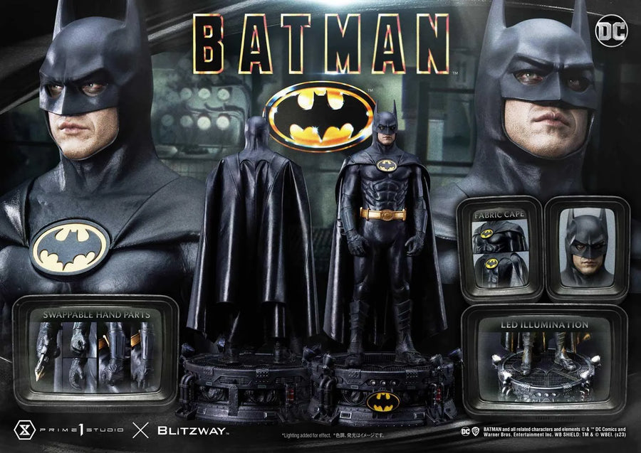 Batman (Regular Version) Batman (1989) – Prime1Studio – ActionFigure Brasil