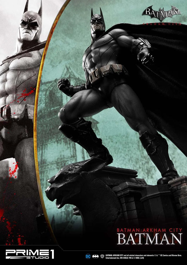 Batman (Regular Version) Batman: Arkham City – Prime1Studio – ActionFigure Brasil