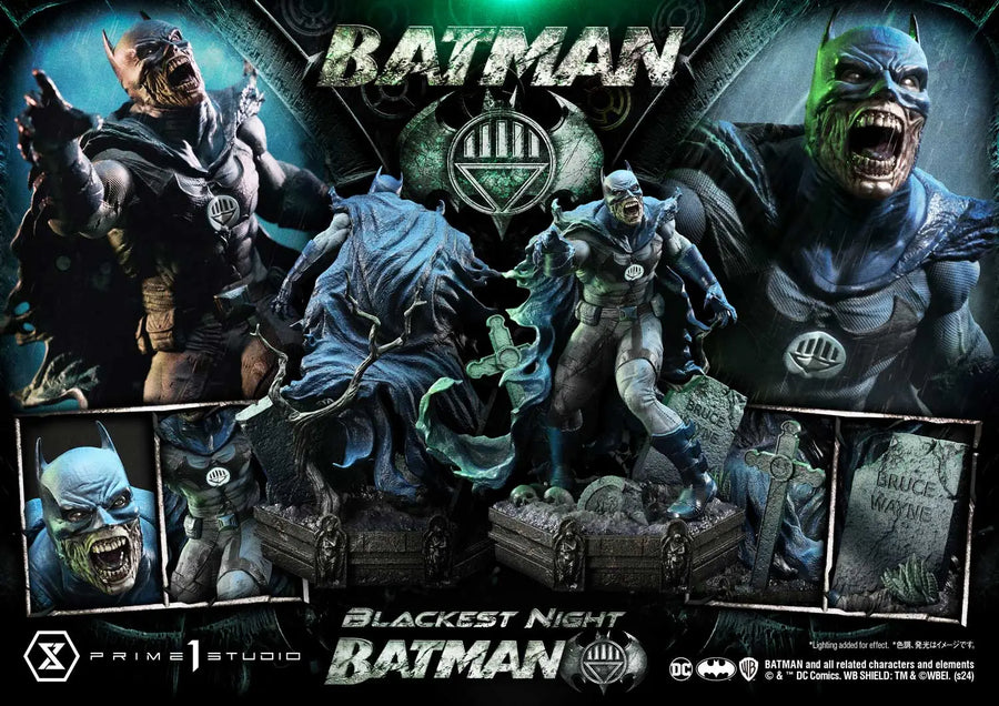 Batman (Regular Version) Blackest Night (Comics) – Prime1Studio – ActionFigure Brasil