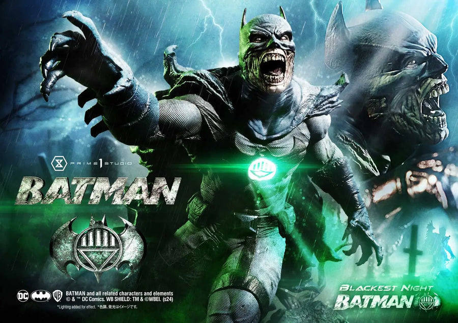 Batman (Regular Version) Blackest Night (Comics) – Prime1Studio – ActionFigure Brasil
