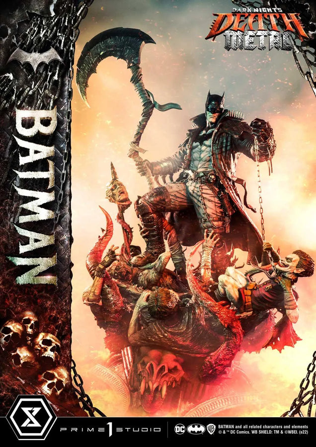 Batman (Regular Version) Dark Nights: Death Metal (Comics) – Prime1Studio – ActionFigure Brasil