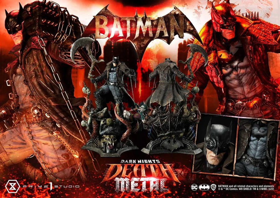 Batman (Regular Version) Dark Nights: Death Metal (Comics) – Prime1Studio – ActionFigure Brasil