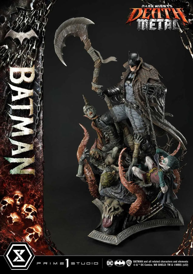 Batman (Regular Version) Dark Nights: Death Metal (Comics) – Prime1Studio – ActionFigure Brasil