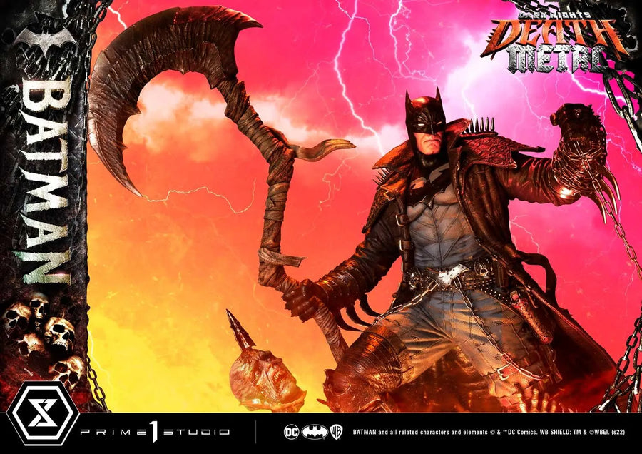 Batman (Regular Version) Dark Nights: Death Metal (Comics) – Prime1Studio – ActionFigure Brasil