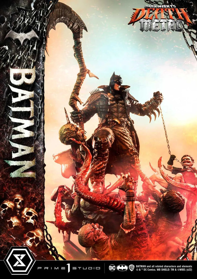 Batman (Regular Version) Dark Nights: Death Metal (Comics) – Prime1Studio – ActionFigure Brasil