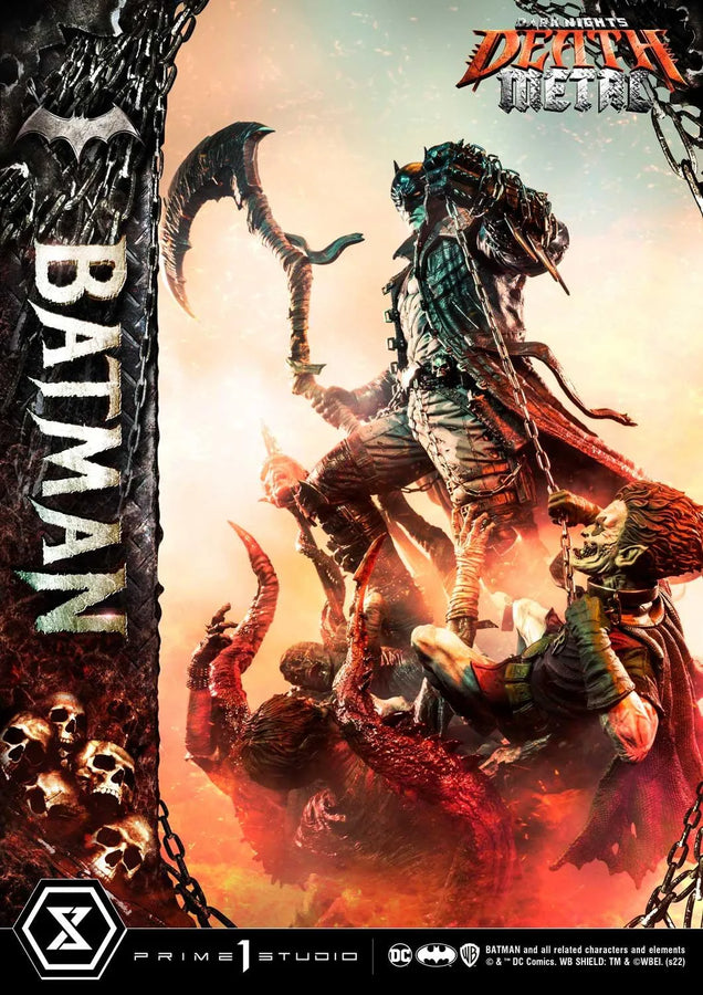 Batman (Regular Version) Dark Nights: Death Metal (Comics) – Prime1Studio – ActionFigure Brasil