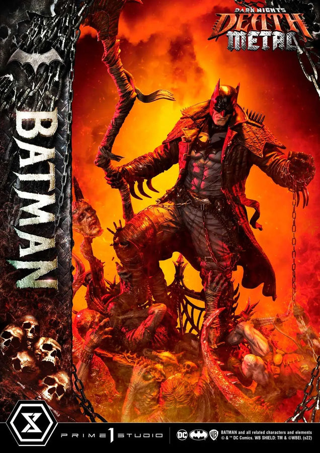 Batman (Regular Version) Dark Nights: Death Metal (Comics) – Prime1Studio – ActionFigure Brasil