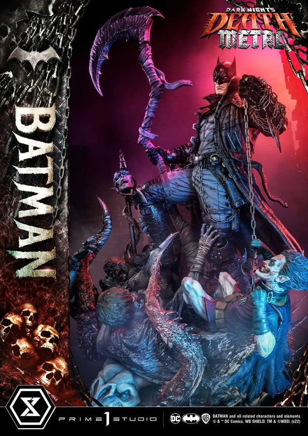 Batman (Regular Version) Dark Nights: Death Metal (Comics) – Prime1Studio – ActionFigure Brasil